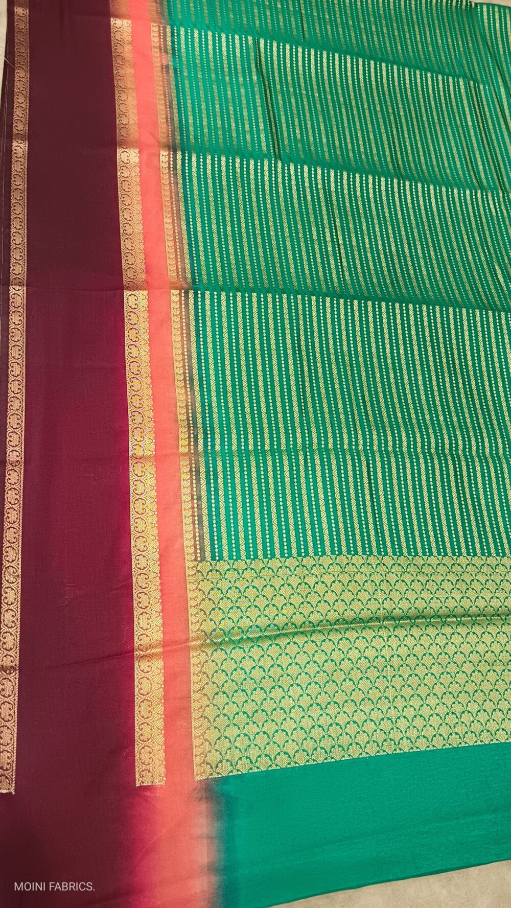 Moini Fabrics - Banarasi Warm Silk Saree. - Image 4