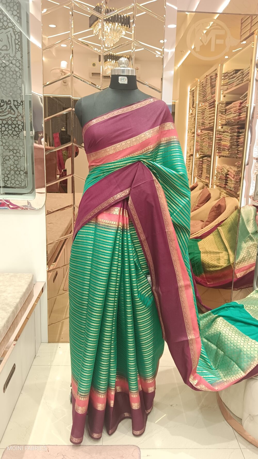 Moini Fabrics - Banarasi Warm Silk Saree.