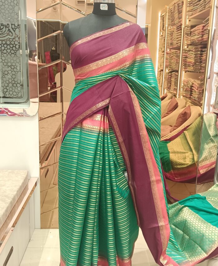 Moini Fabrics - Banarasi Warm Silk Saree.