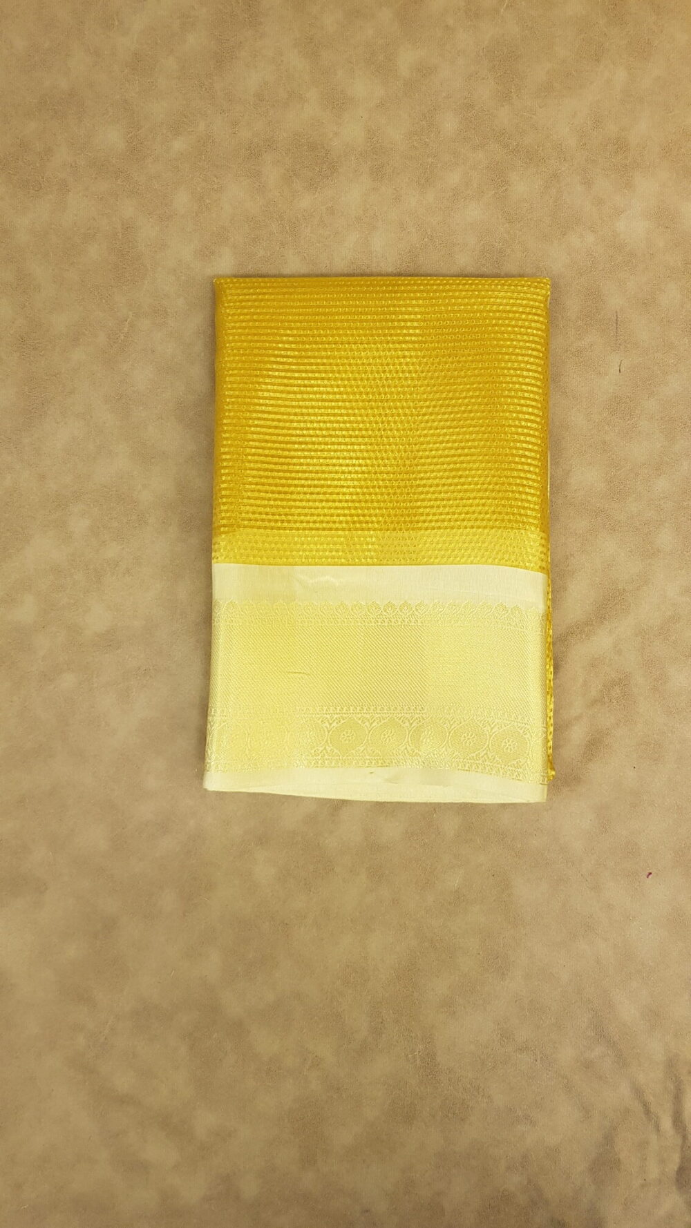 MOINI FABRICS - Banarasi Tissue Matte Check Saree. - Image 6
