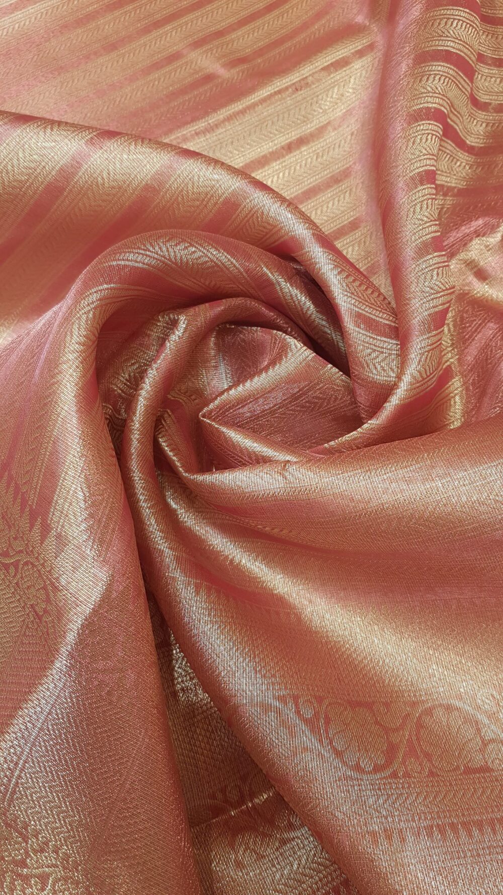 Moini Fabrics - Banarasi Tissue Jyotika Saree. - Image 3