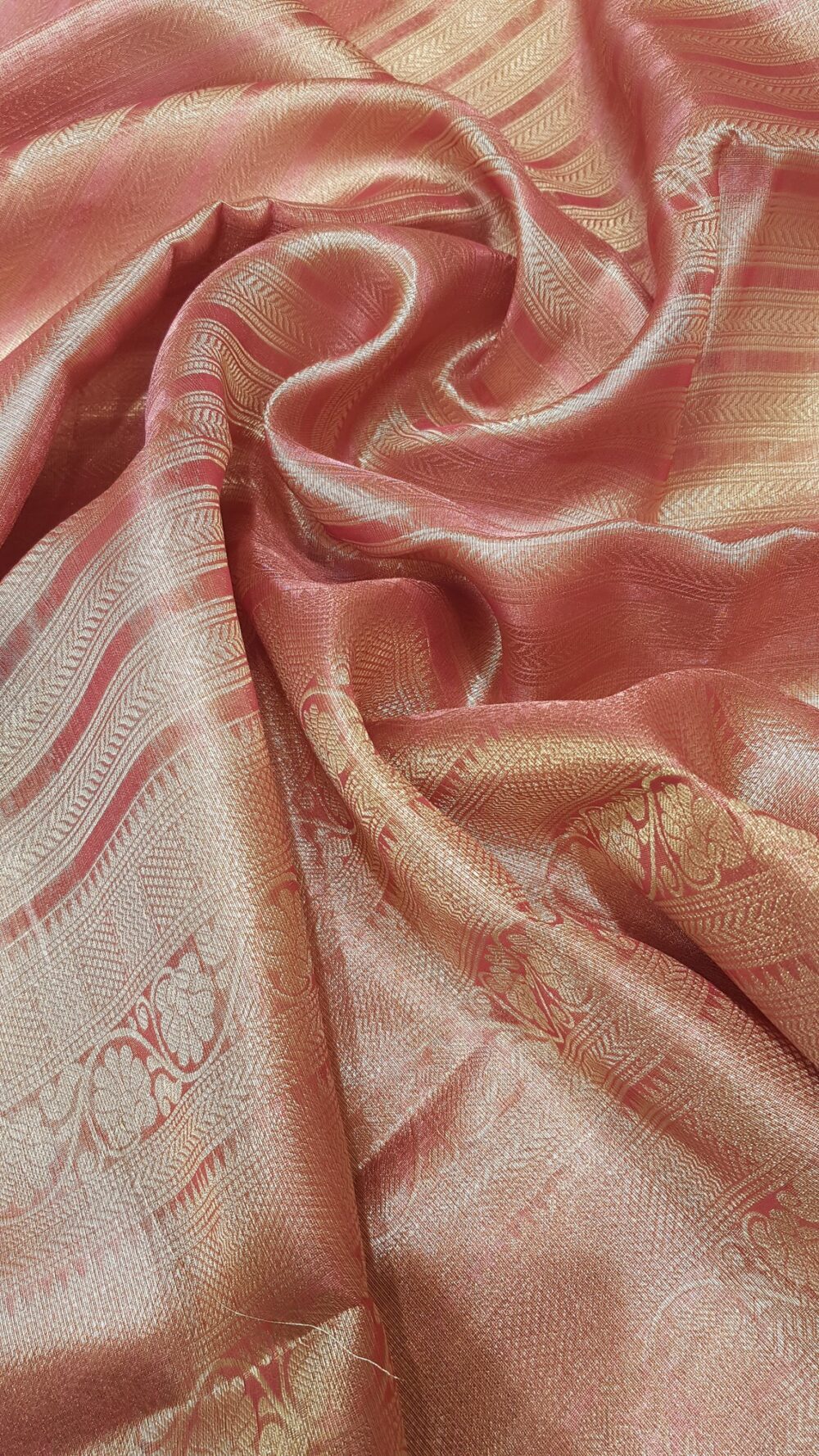 Moini Fabrics - Banarasi Tissue Jyotika Saree. - Image 4
