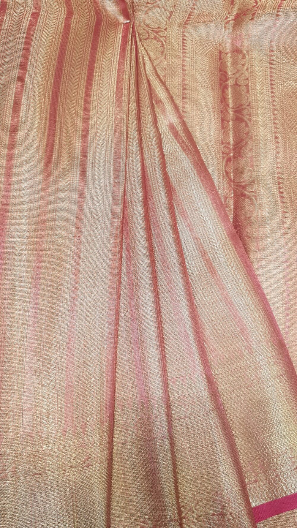 Moini Fabrics - Banarasi Tissue Jyotika Saree. - Image 5