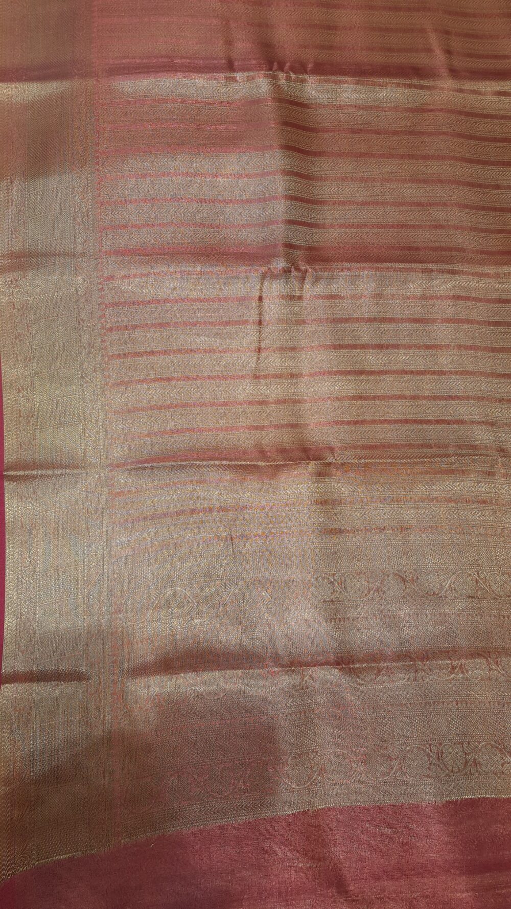 Moini Fabrics - Banarasi Tissue Jyotika Saree. - Image 6