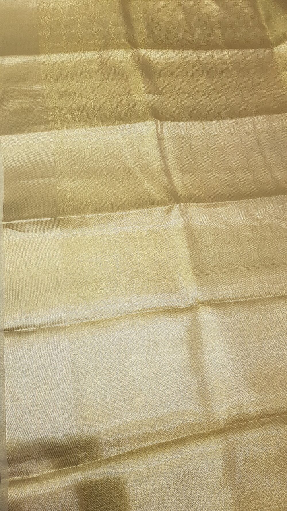 MOINI FABRICS - Banarasi Tissue Tanchoi Saree. - Image 4