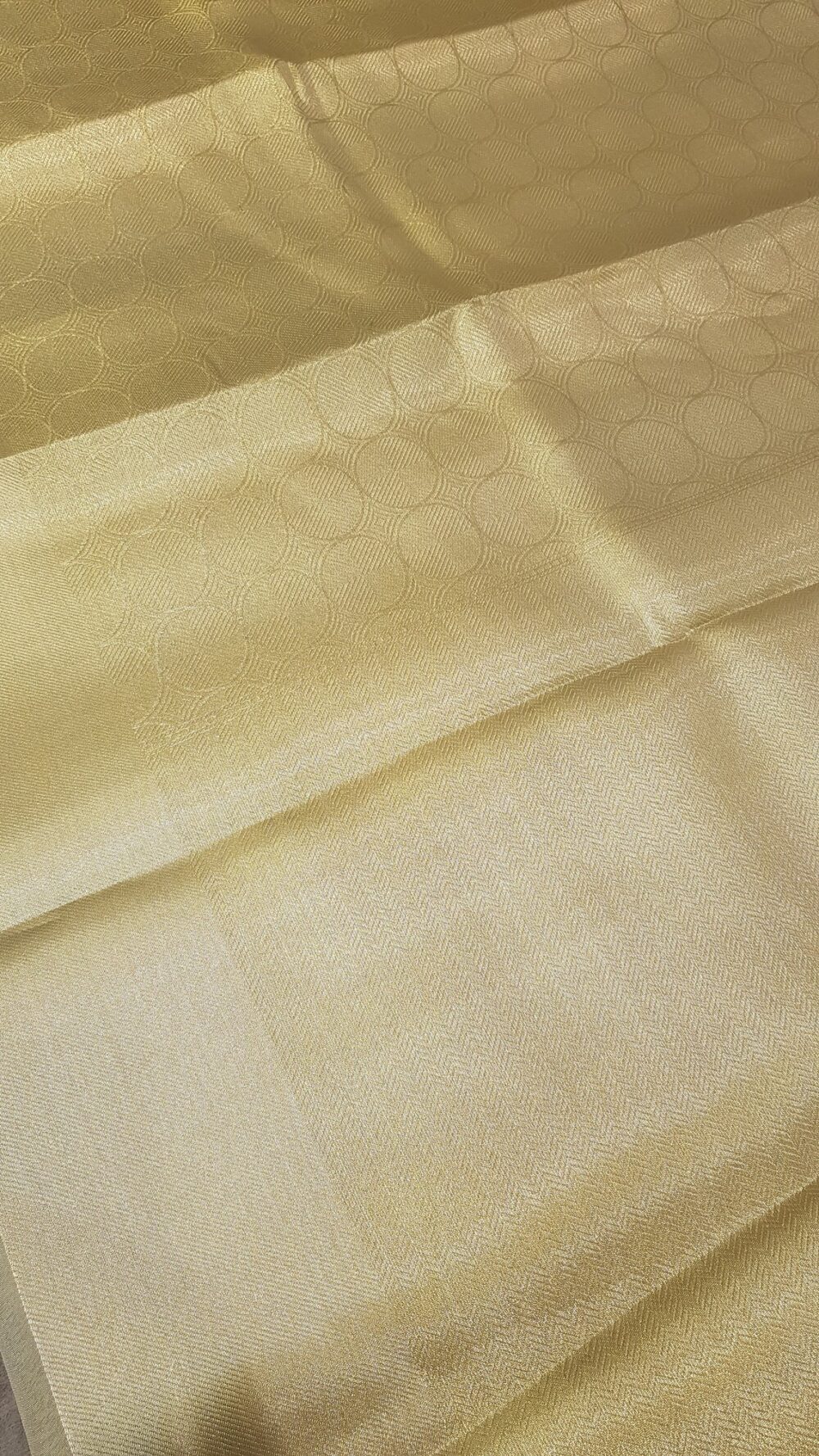 MOINI FABRICS - Banarasi Tissue Tanchoi Saree. - Image 5