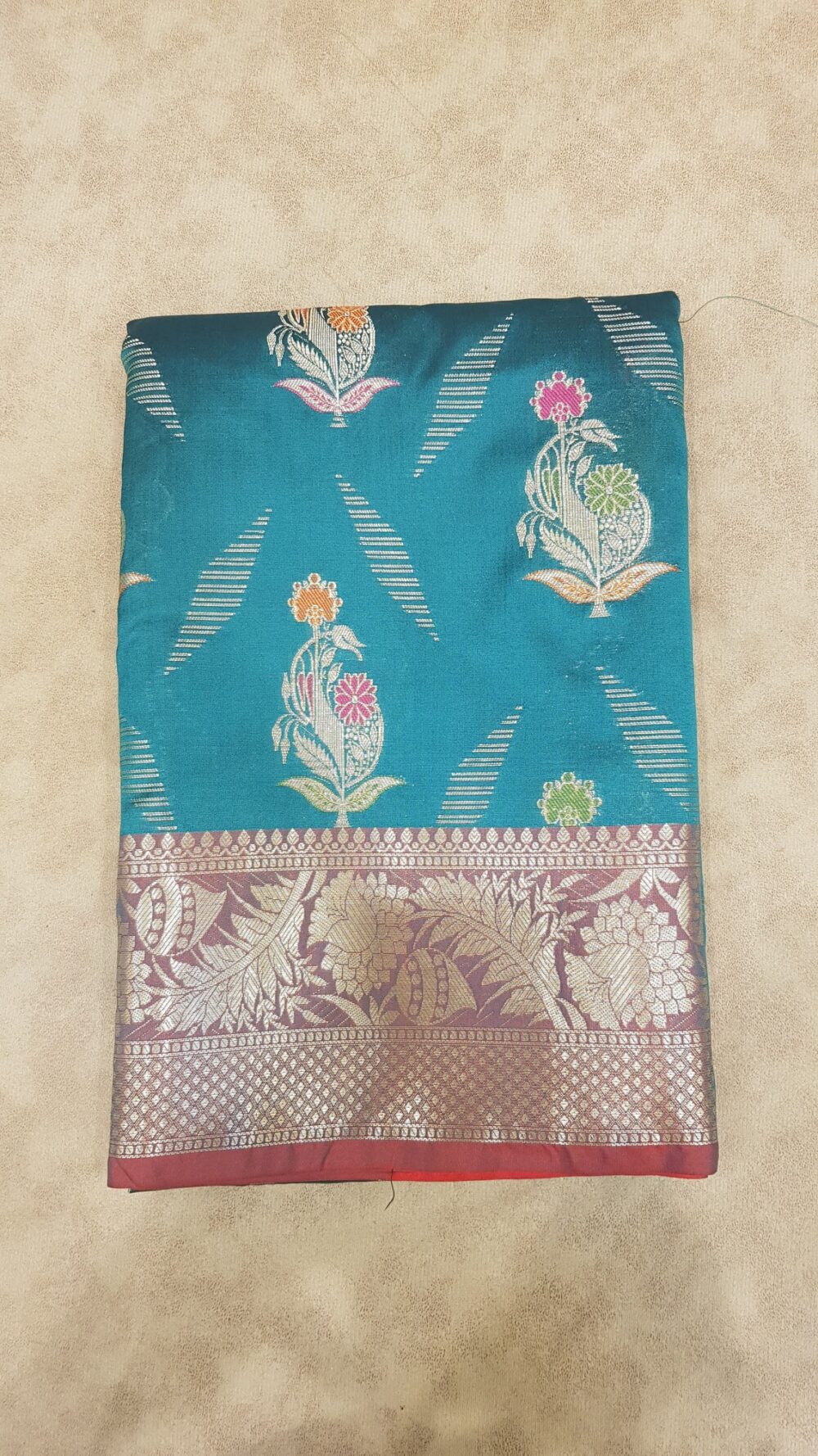 MOINI FABRICS - Banarasi Fancy Katan Silk Saree. - Image 7