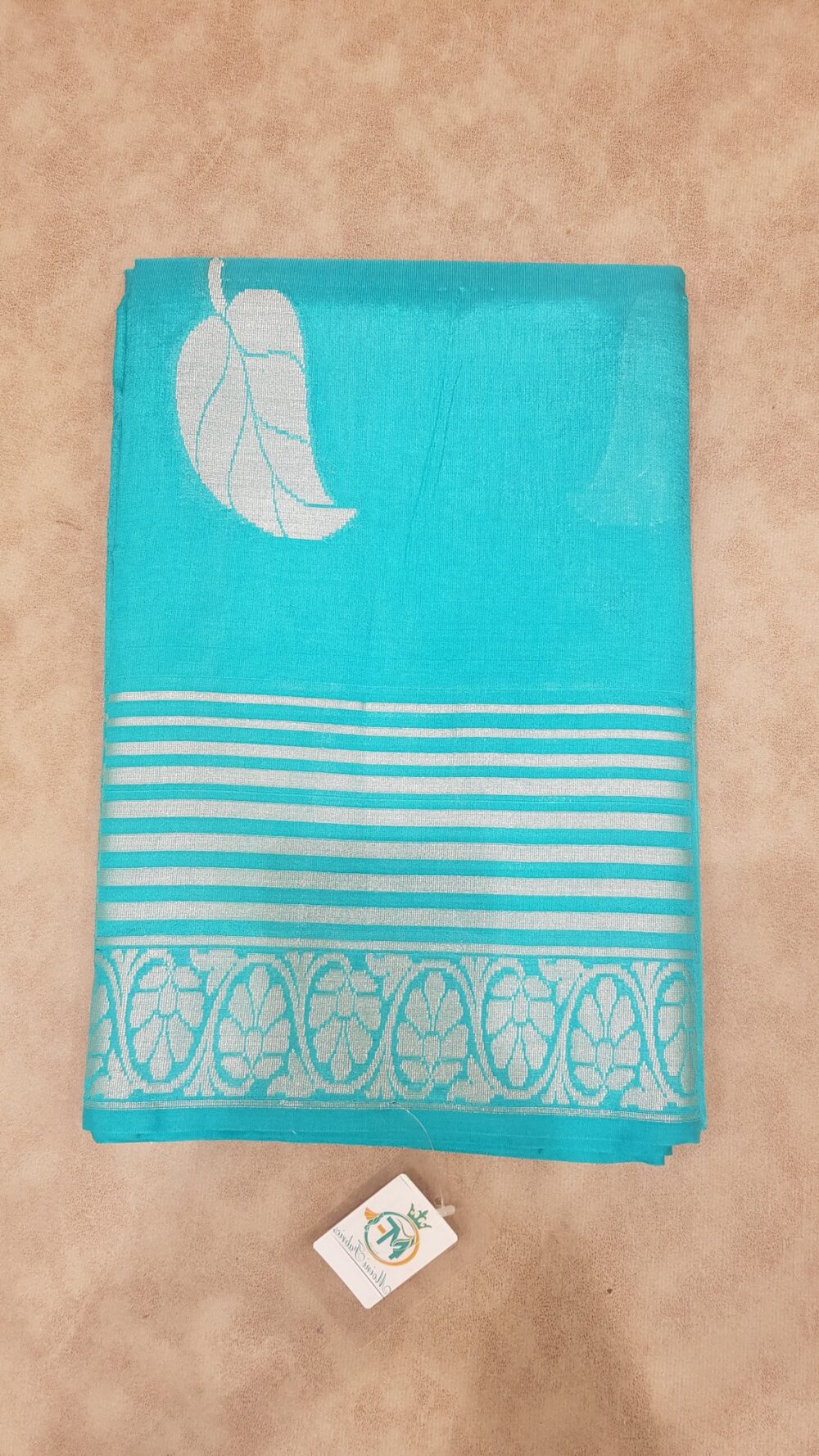 MOINI FABRICS - Banarasi Raw Mango Silk Saree. - Image 6